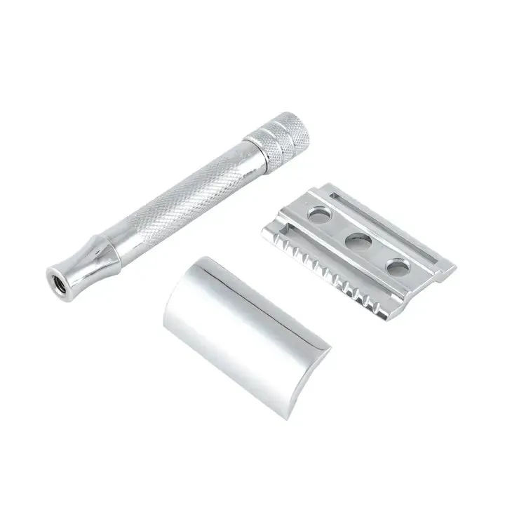 Merkur 33C Classic Double Edge Safety Razor Straight Cut Chrome