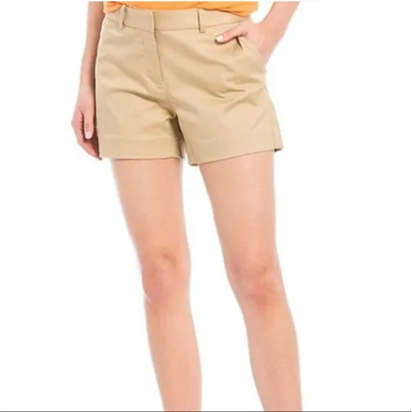 MICHAEL Michael Kors Twill Cotton-Blend Shorts