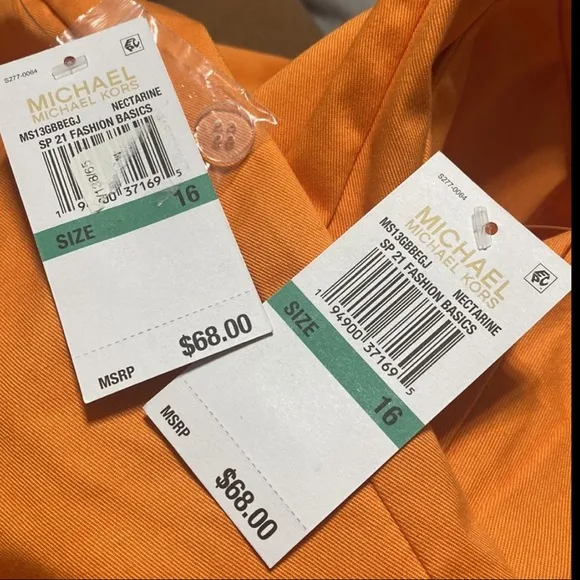 MICHAEL Michael Kors Twill Cotton-Blend Shorts