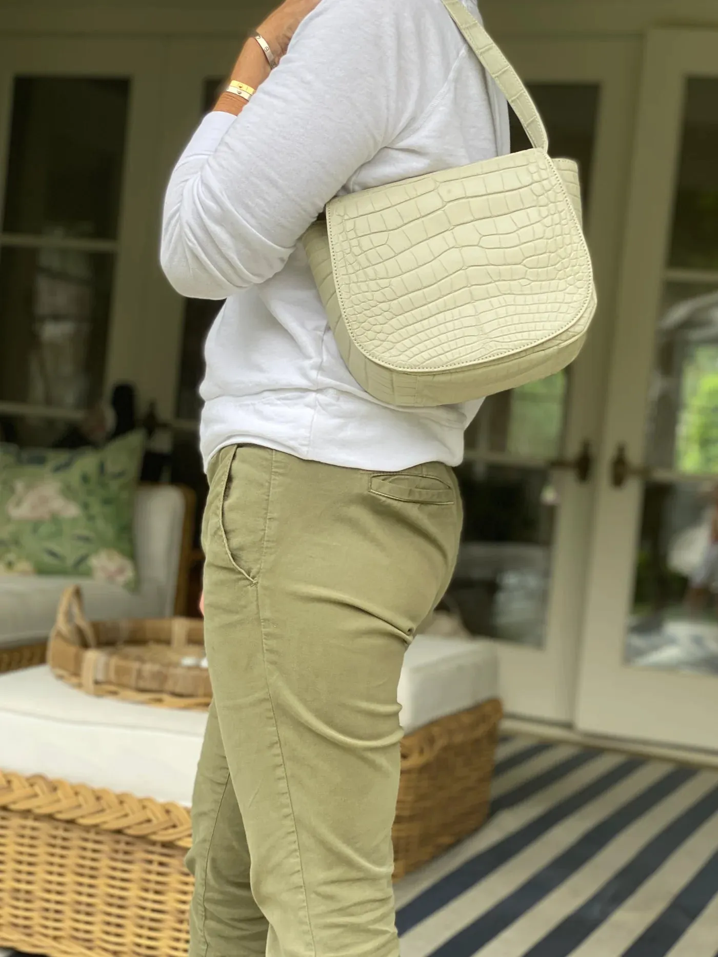 MINI ANTELOPE CROSSBODY - OLIVE GREEN MATTE  - IN STOCK NOW