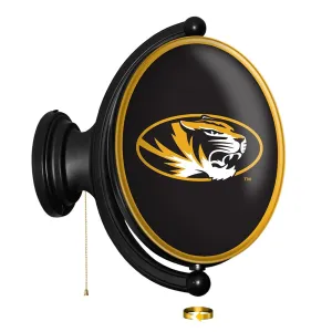 Missouri Tigers: Original Oval Rotating Lighted Wall Sign