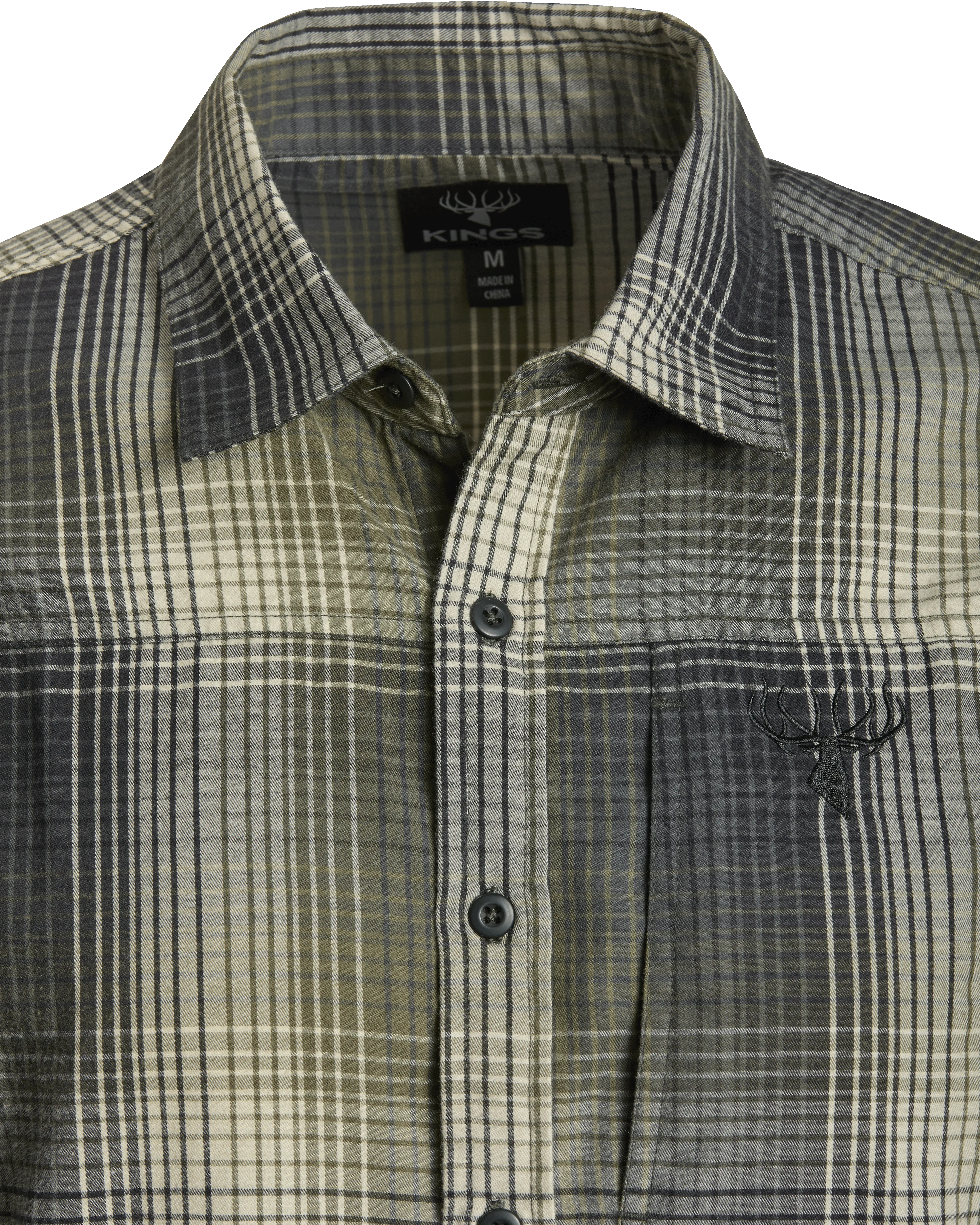 Modern Button Flannel
