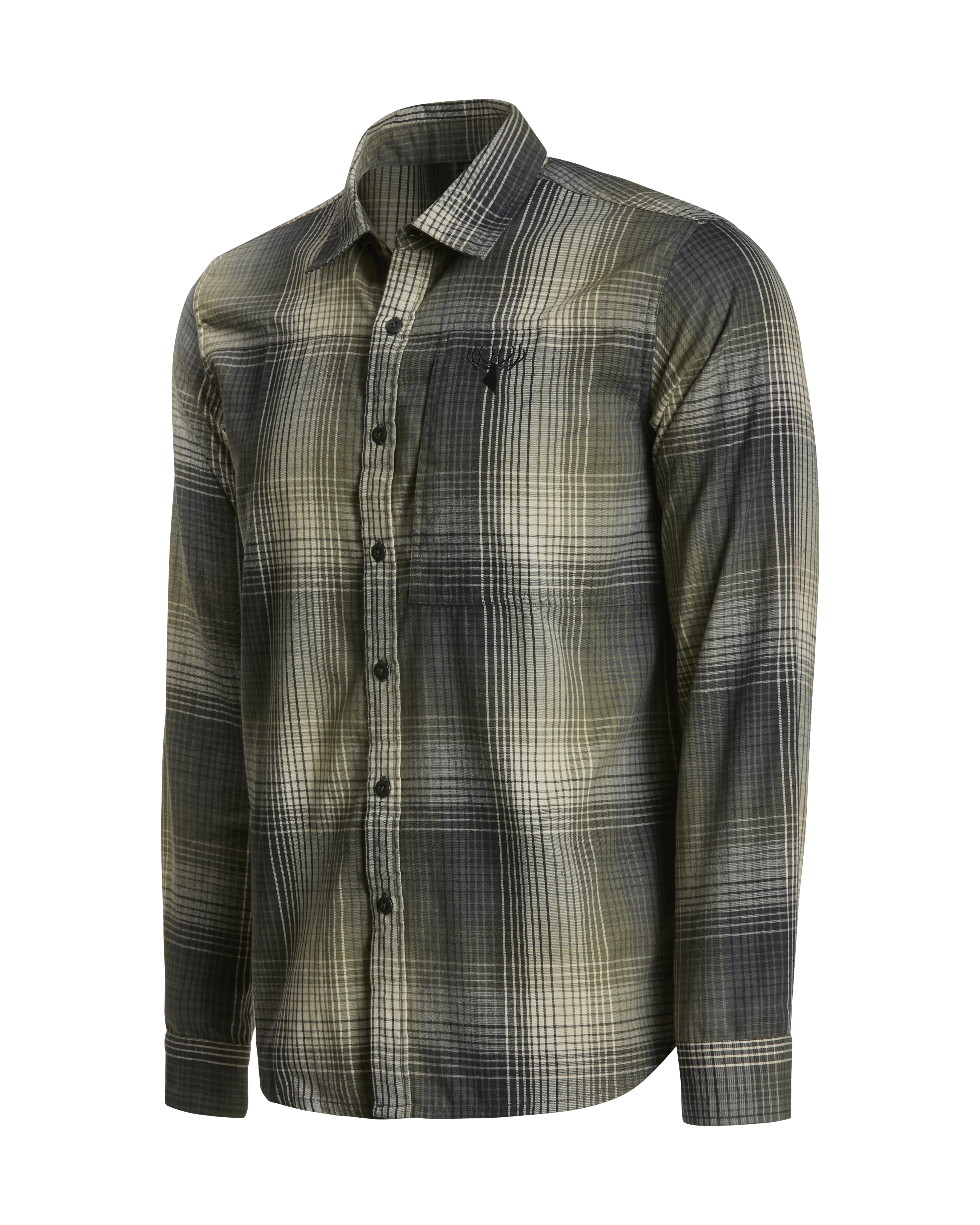 Modern Button Flannel