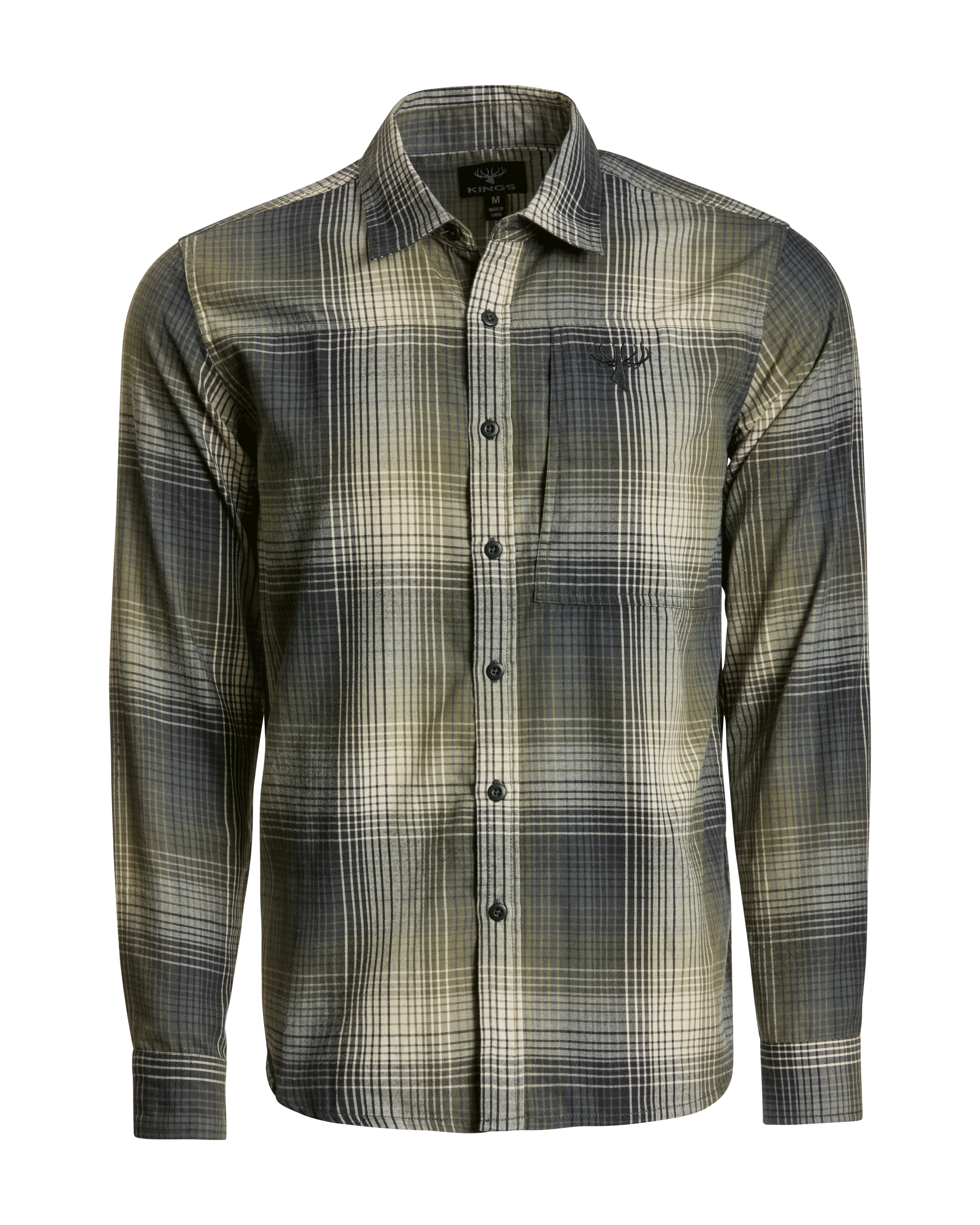 Modern Button Flannel