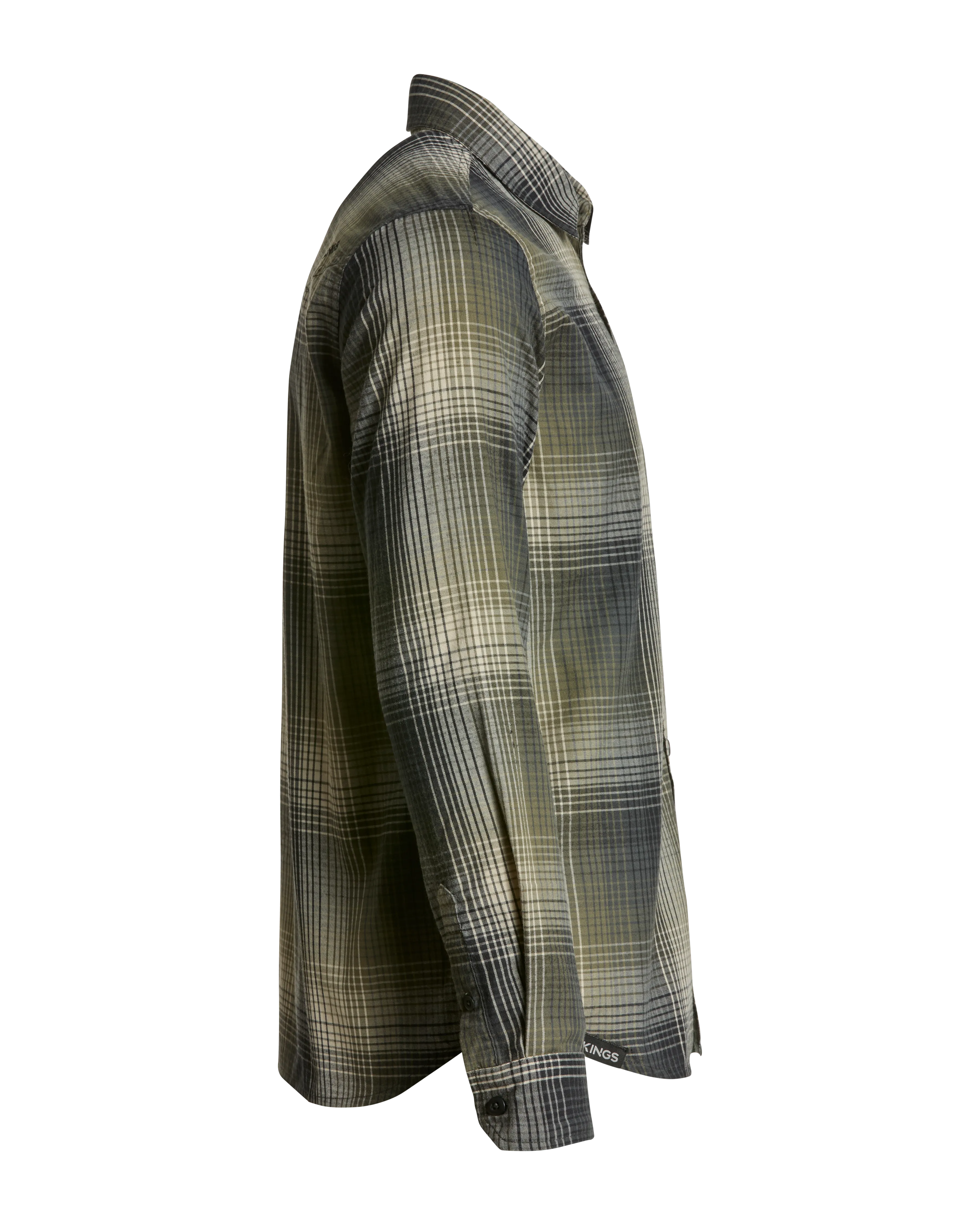 Modern Button Flannel