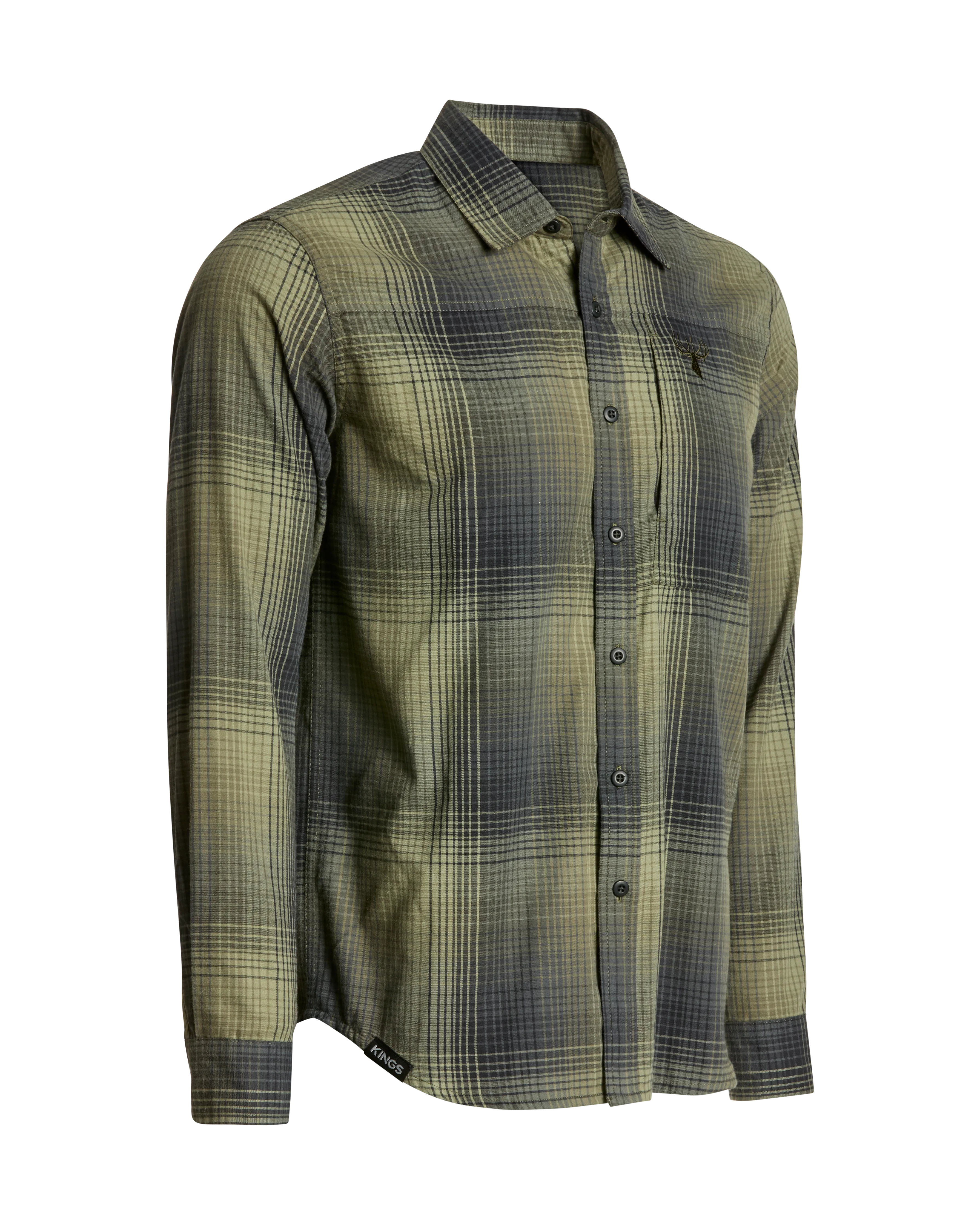 Modern Button Flannel