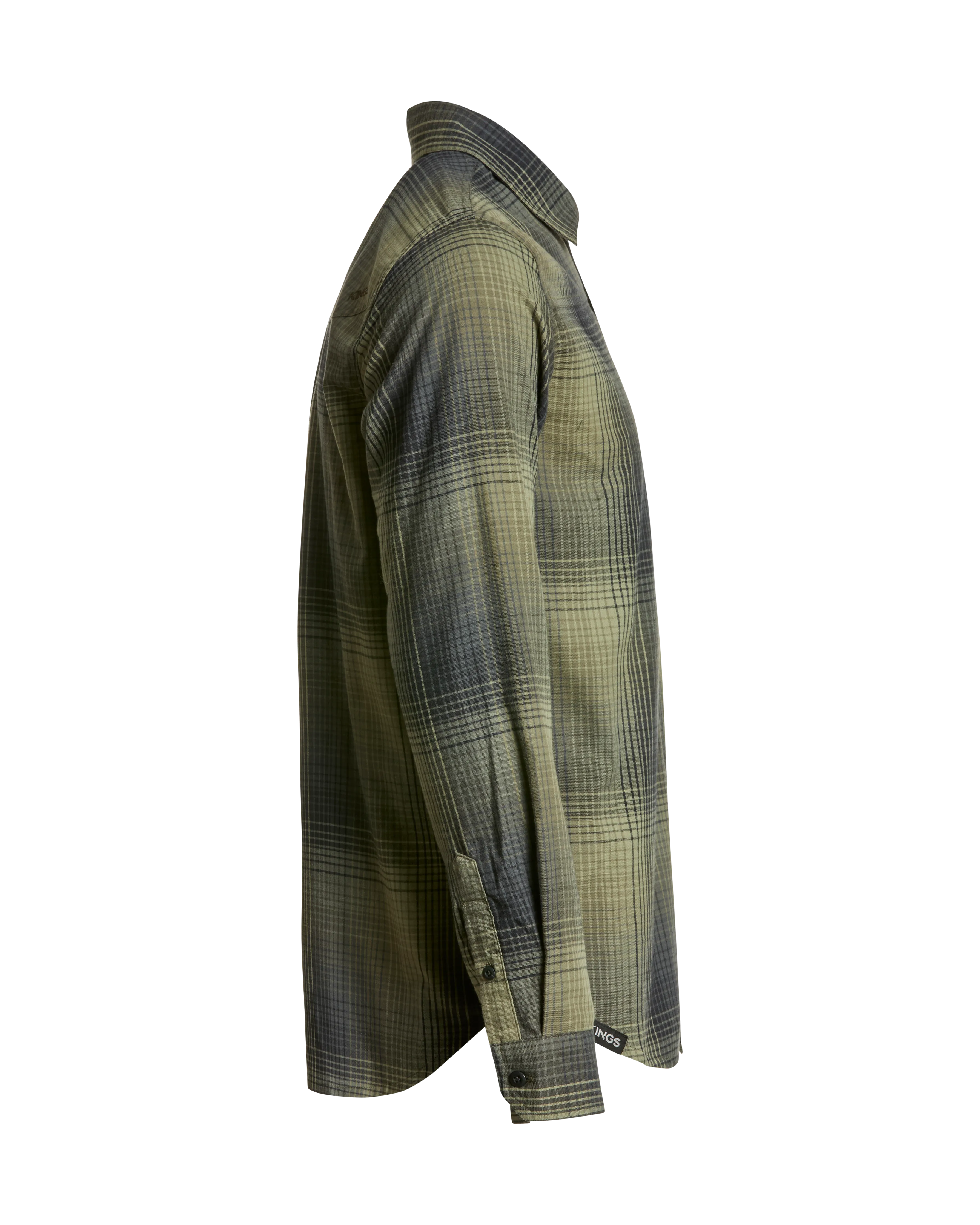 Modern Button Flannel