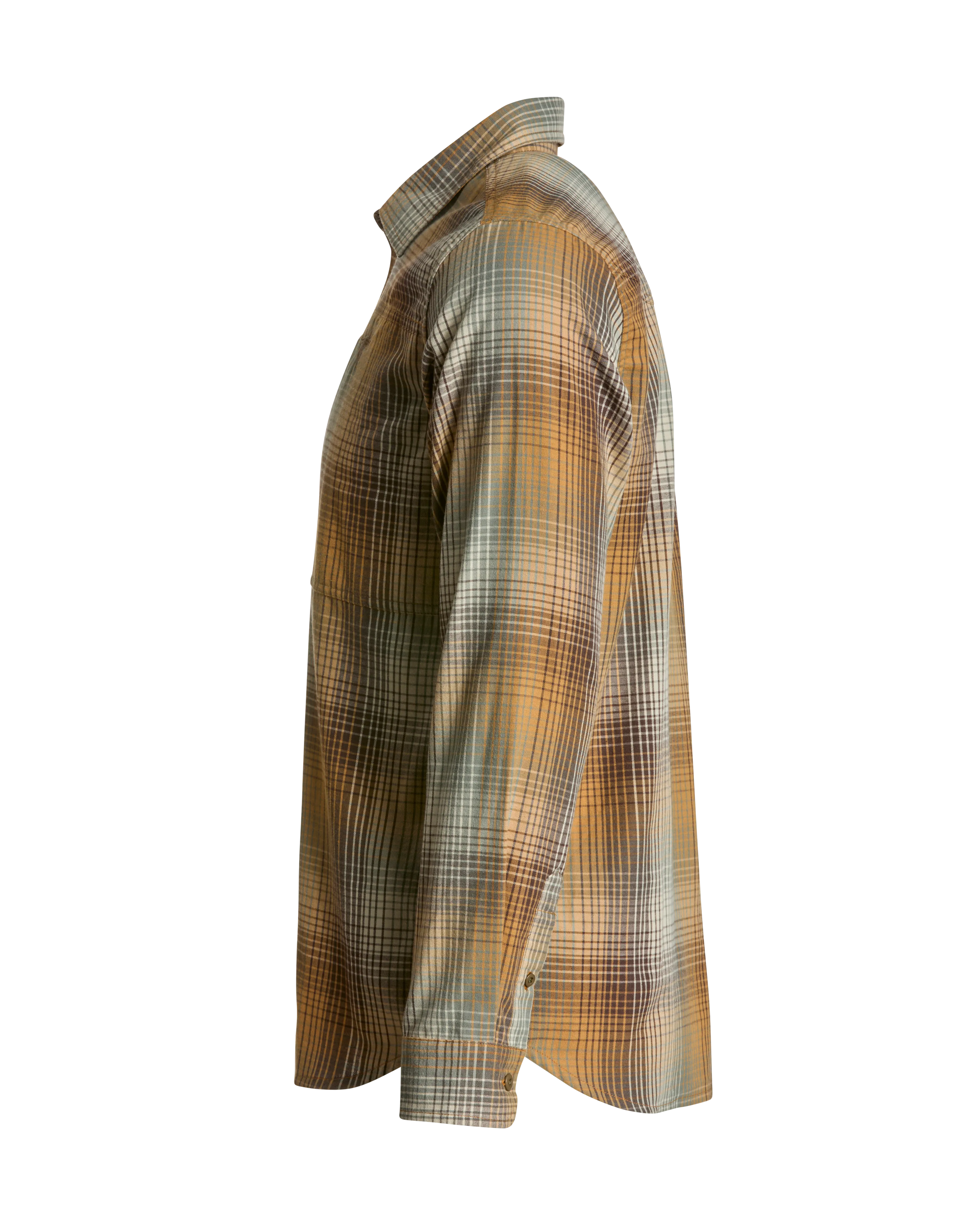 Modern Button Flannel