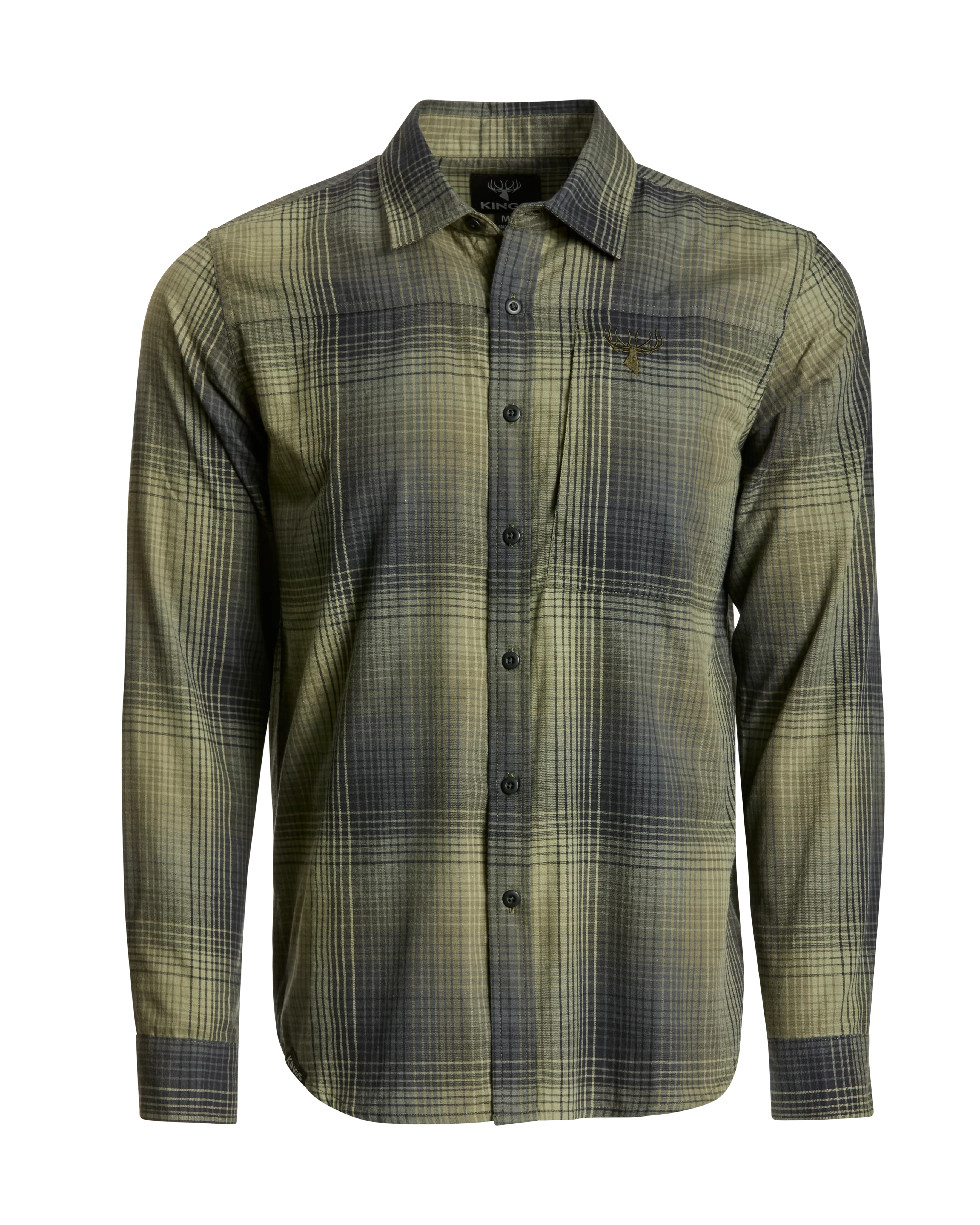 Modern Button Flannel