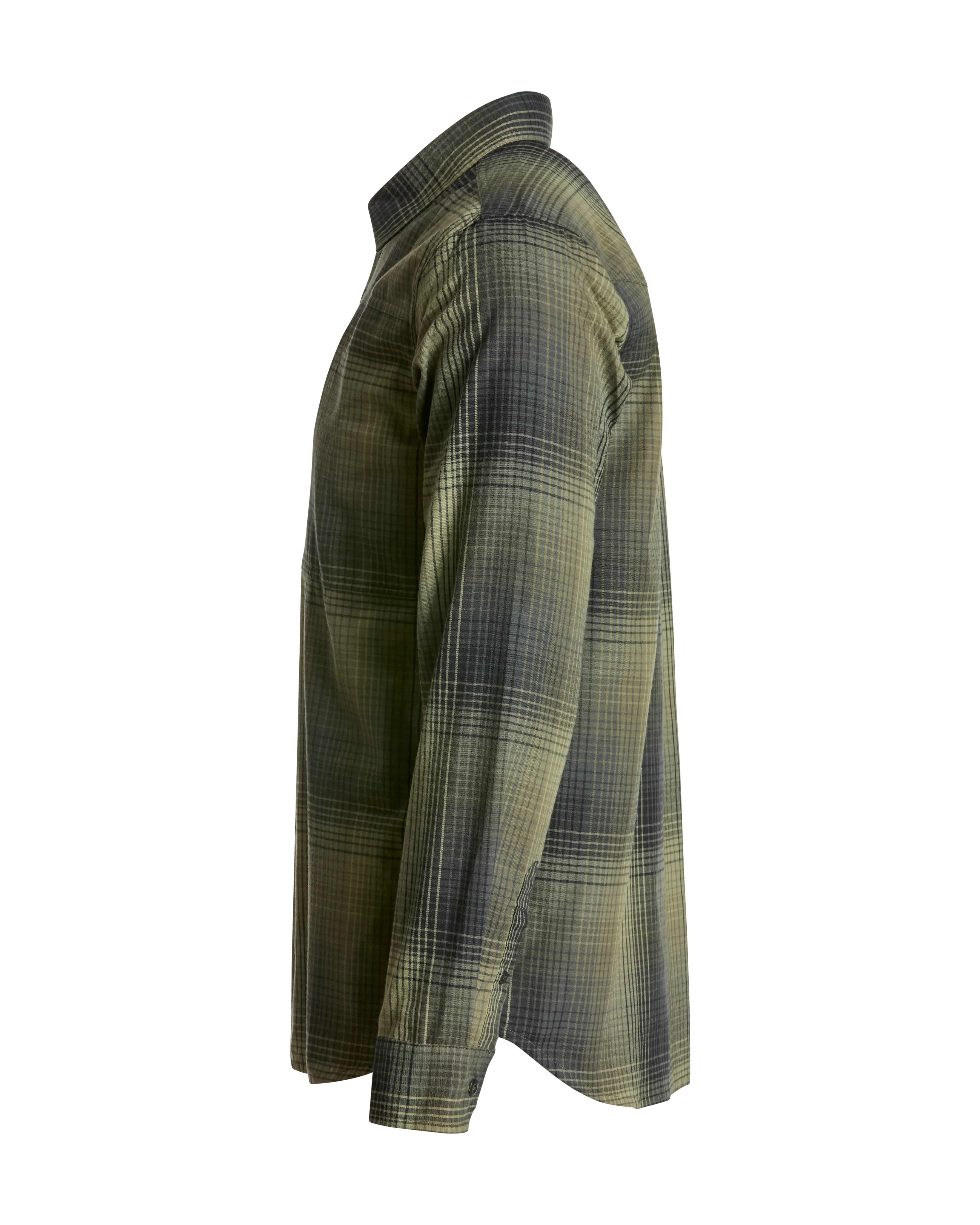 Modern Button Flannel