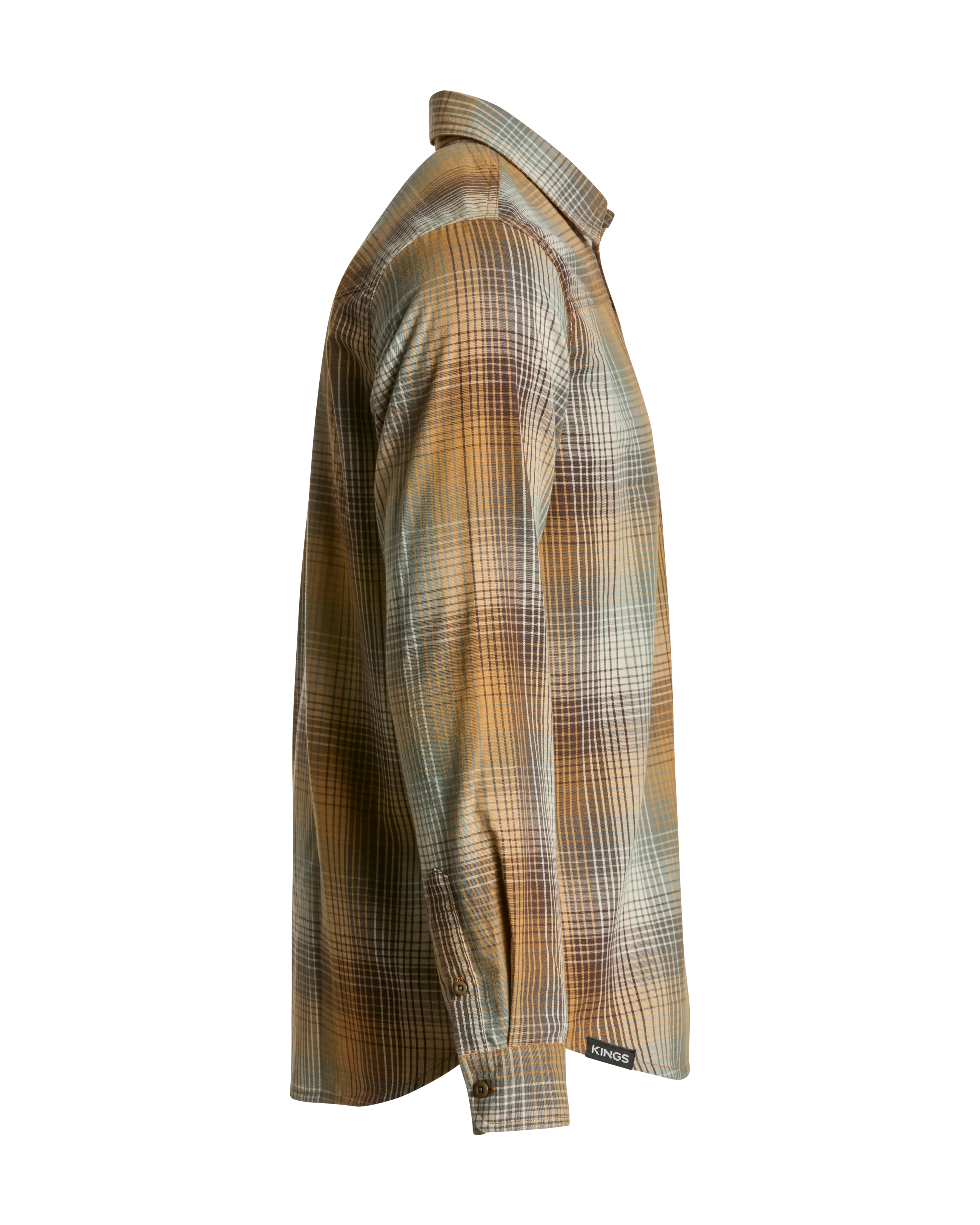 Modern Button Flannel