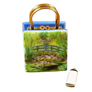 Monet Bag with Bridge and Water Lily