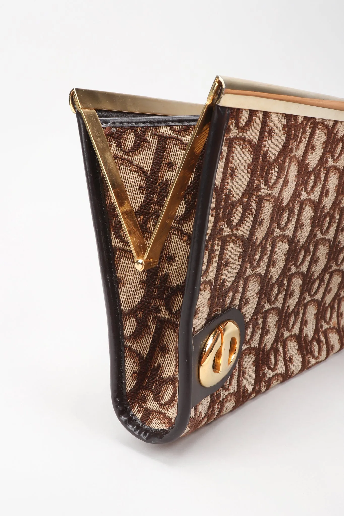 Monogram Frame Clutch