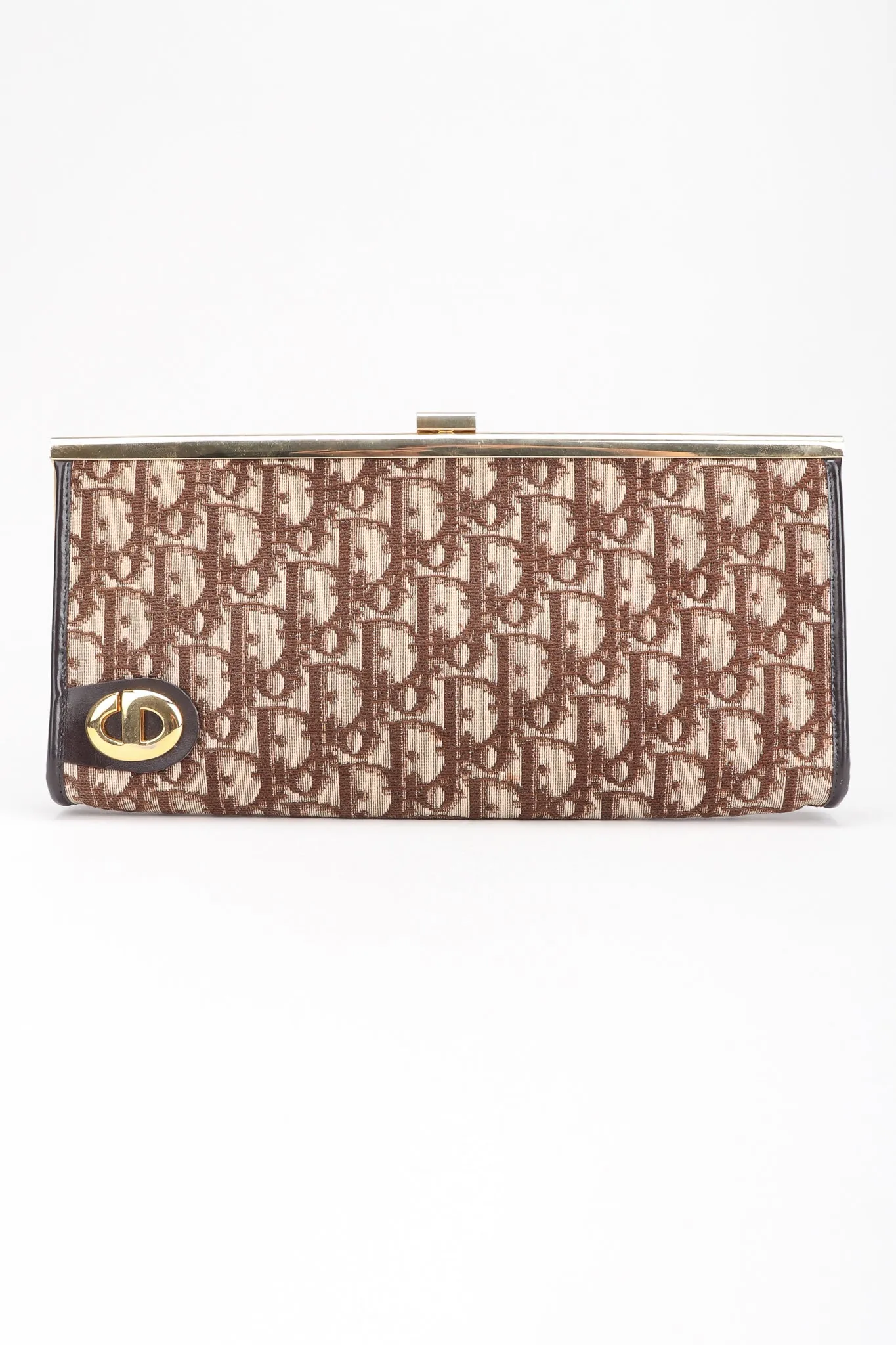 Monogram Frame Clutch
