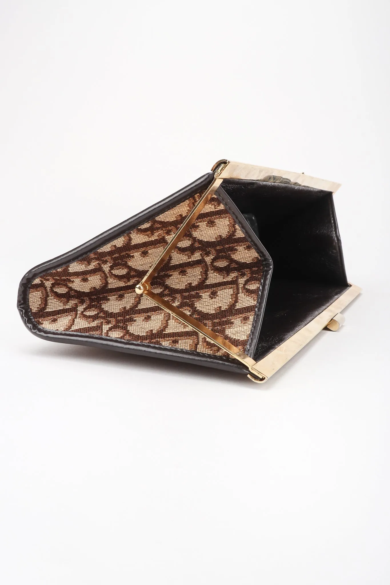Monogram Frame Clutch