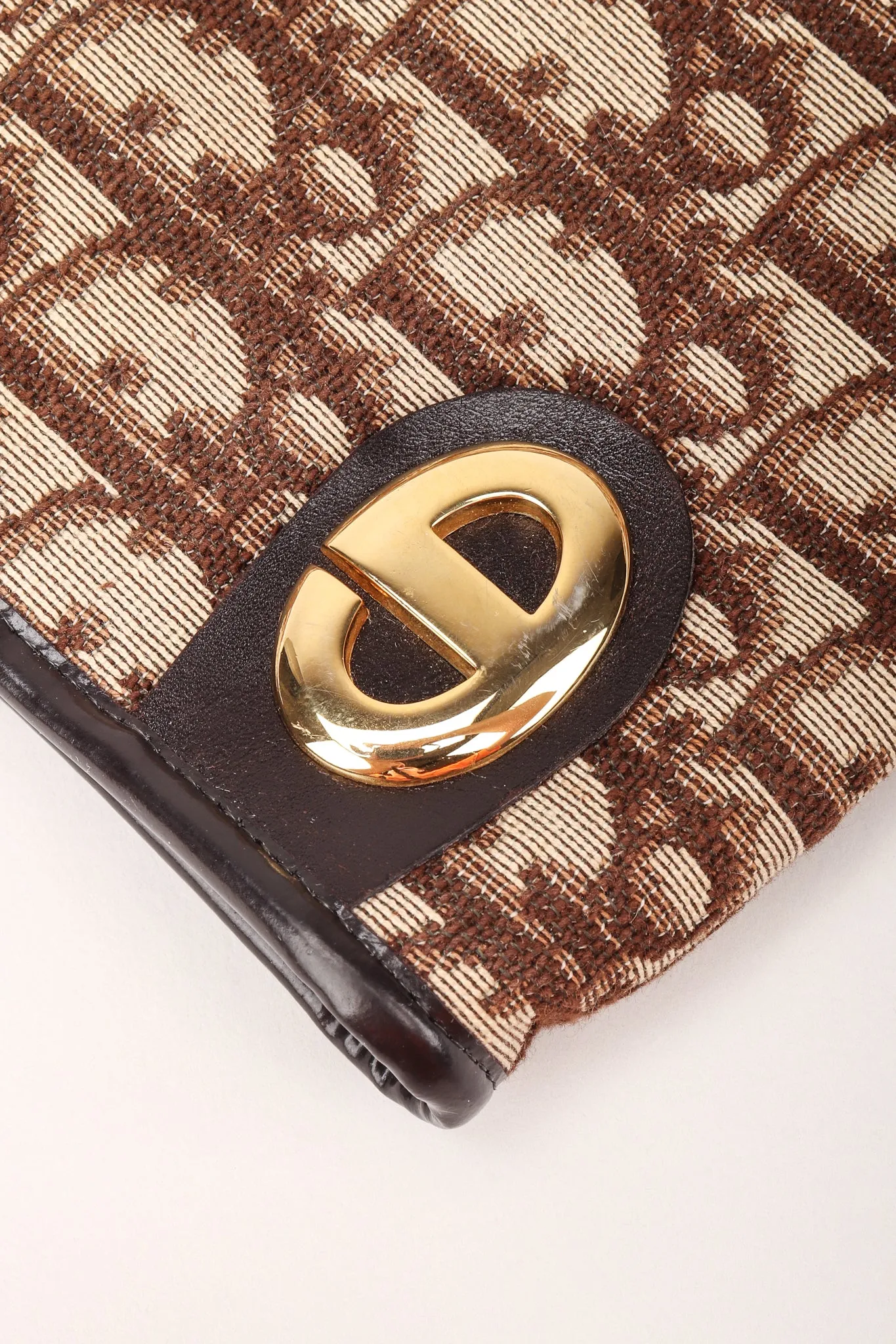 Monogram Frame Clutch