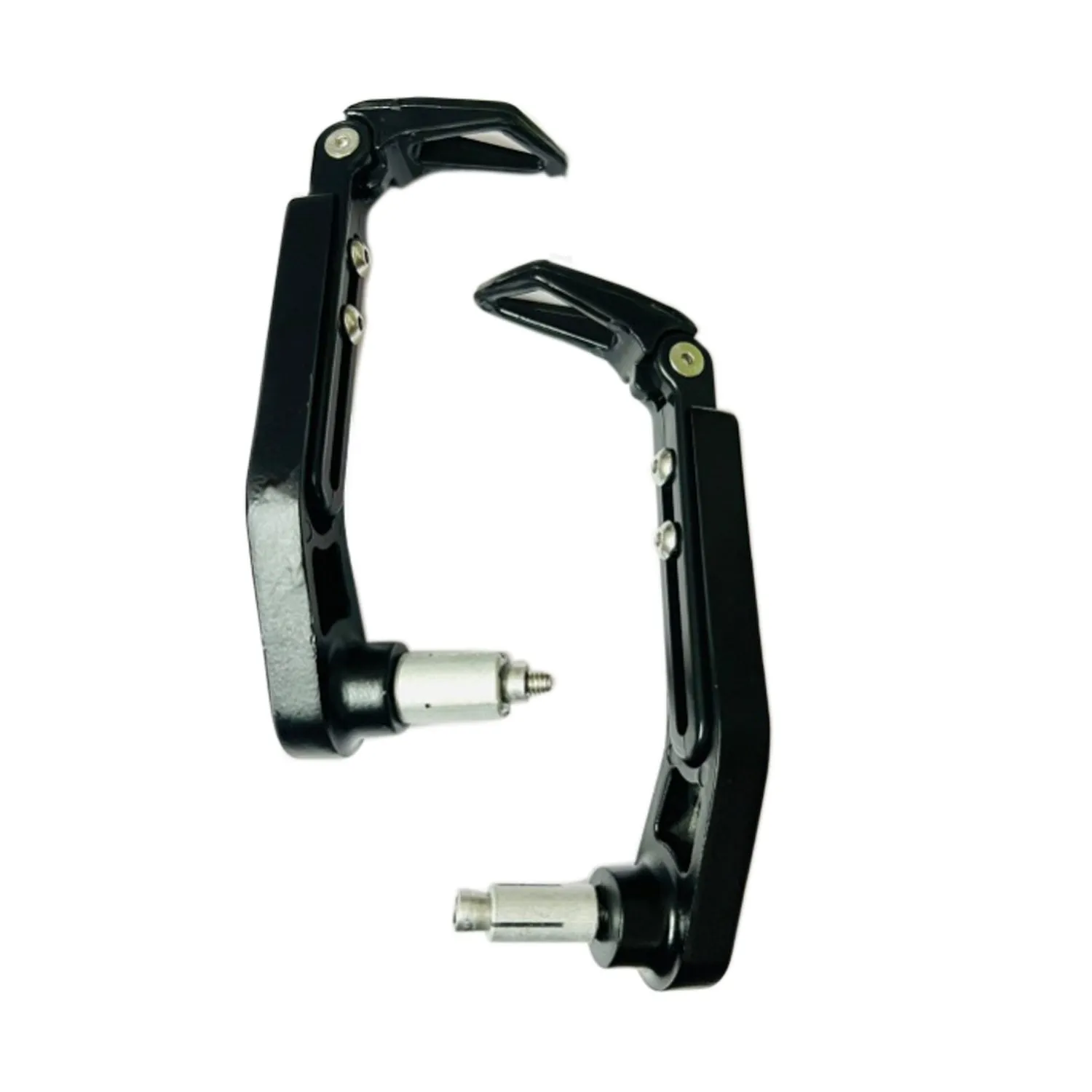 Motorcycle Brake Clutch Levers Protector Guard For Universal Bike All Model Motorcycle Fit (SILVER)