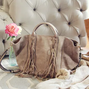 Mountain Spirit Fringe Tote