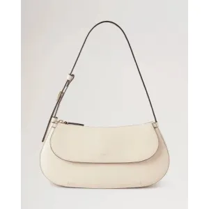 Mulberry Clovelly Shoulder Bag in Eggshell