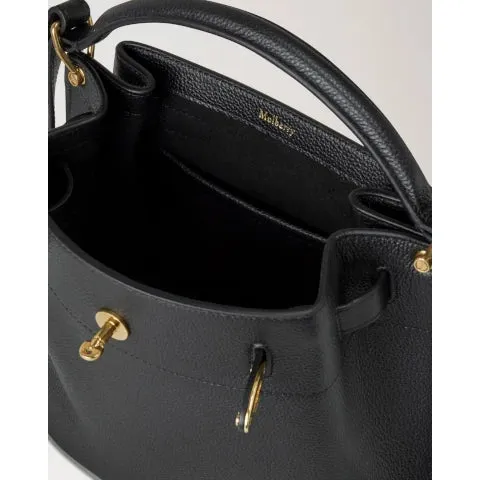 Mulberry Islington Bucket Bag in Black