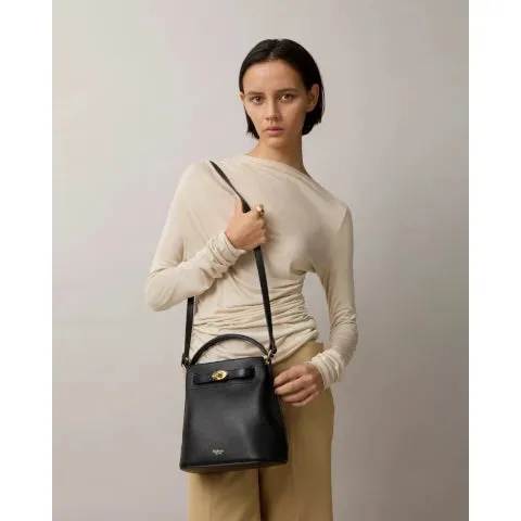 Mulberry Islington Bucket Bag in Black