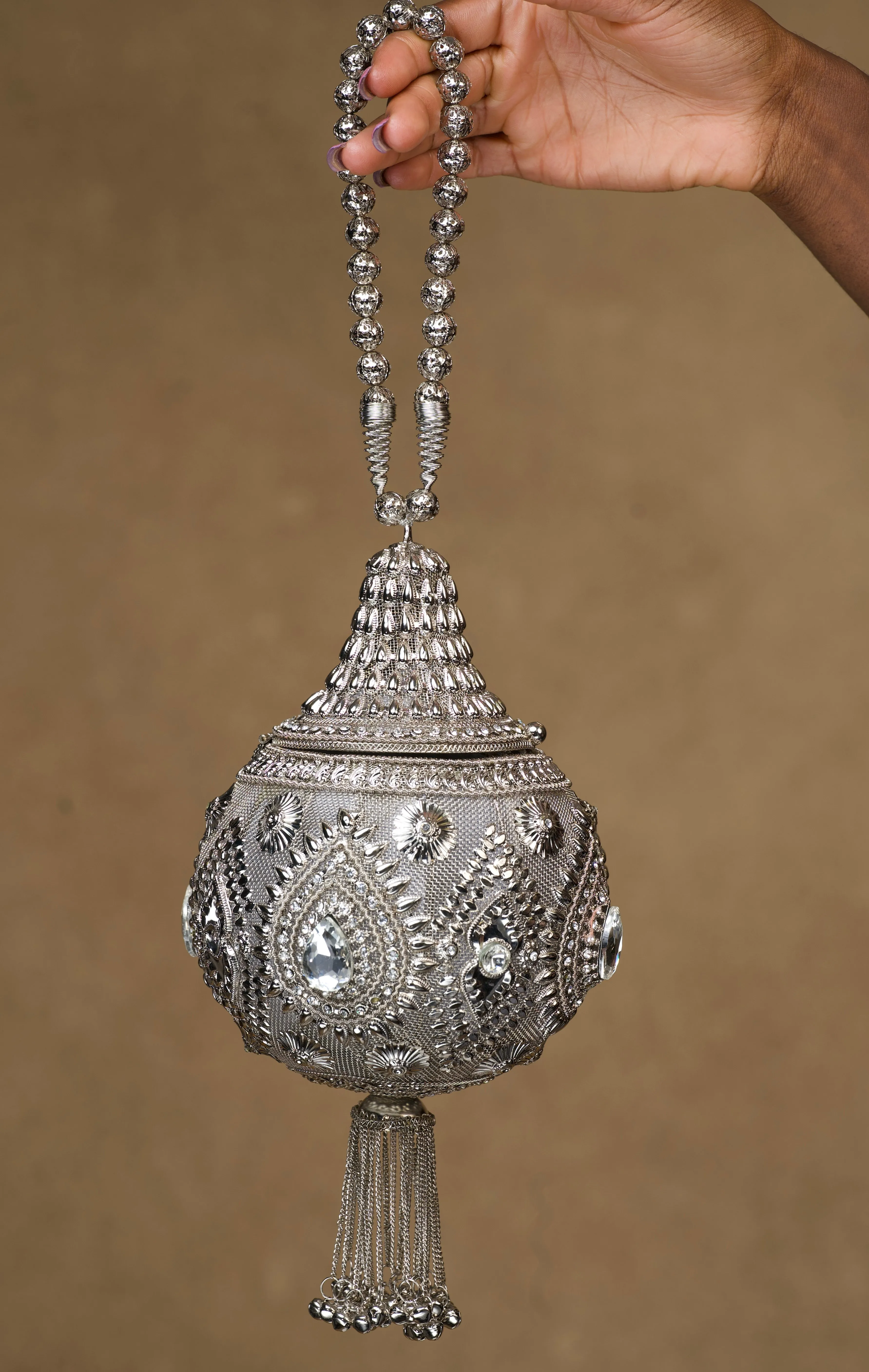 MUMBAI CLUTCH PURSE (ROUND)
