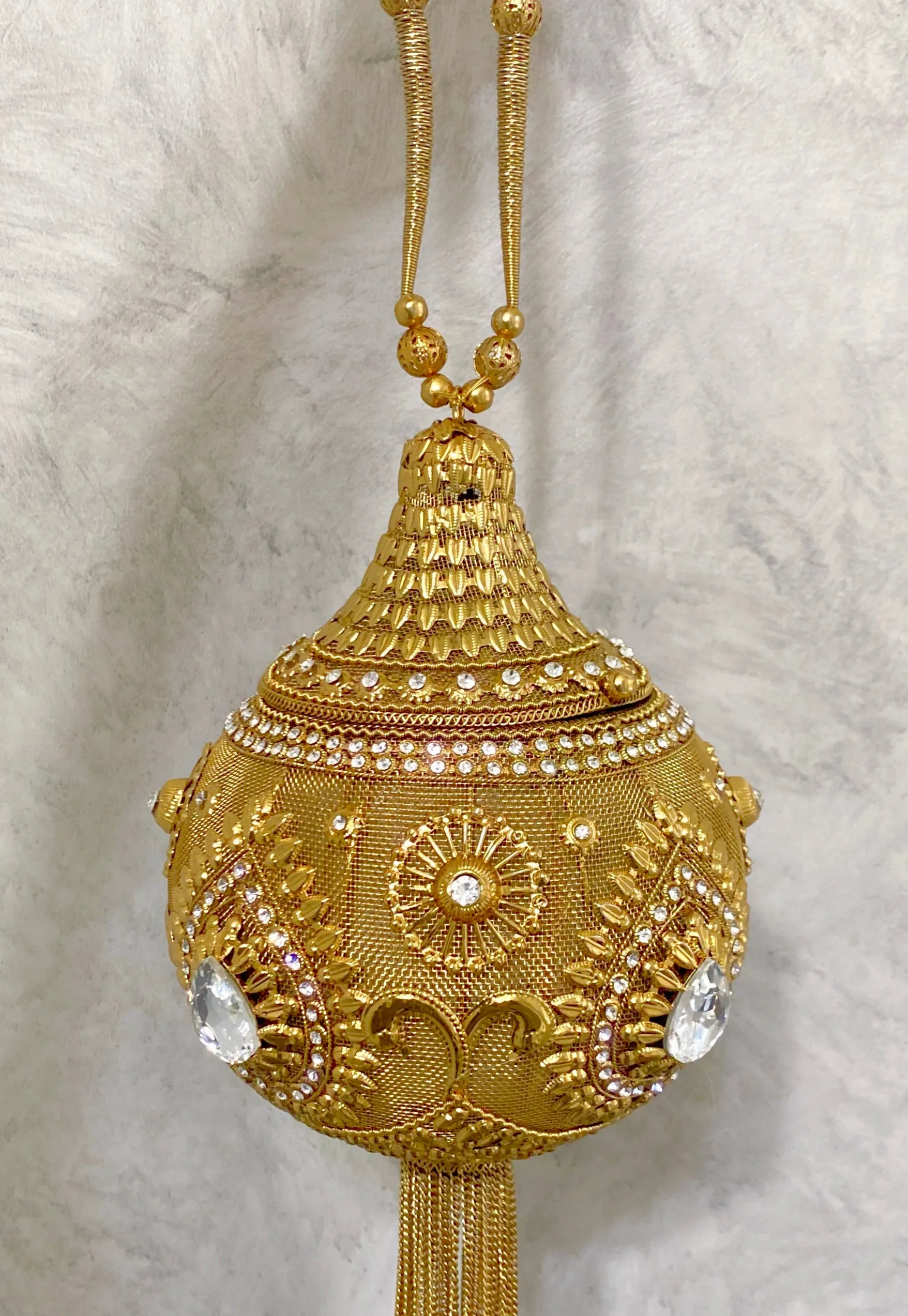 MUMBAI CLUTCH PURSE (ROUND)