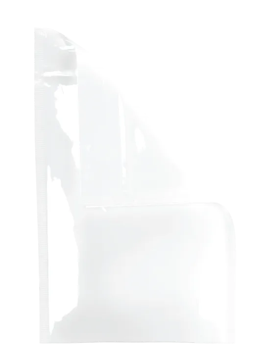 Mylar Bag Opaque White - 1 Oz - 28 Grams - (100 to 50,000 Count)