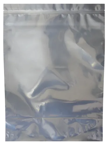 Mylar Bag White/Clear - 1 Lb - 448 Grams - 14" x 19" - (100 Count)