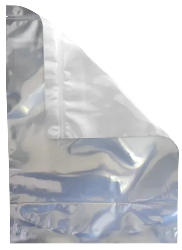 Mylar Bag White/Clear - 1 Lb - 448 Grams - 14" x 19" - (100 Count)