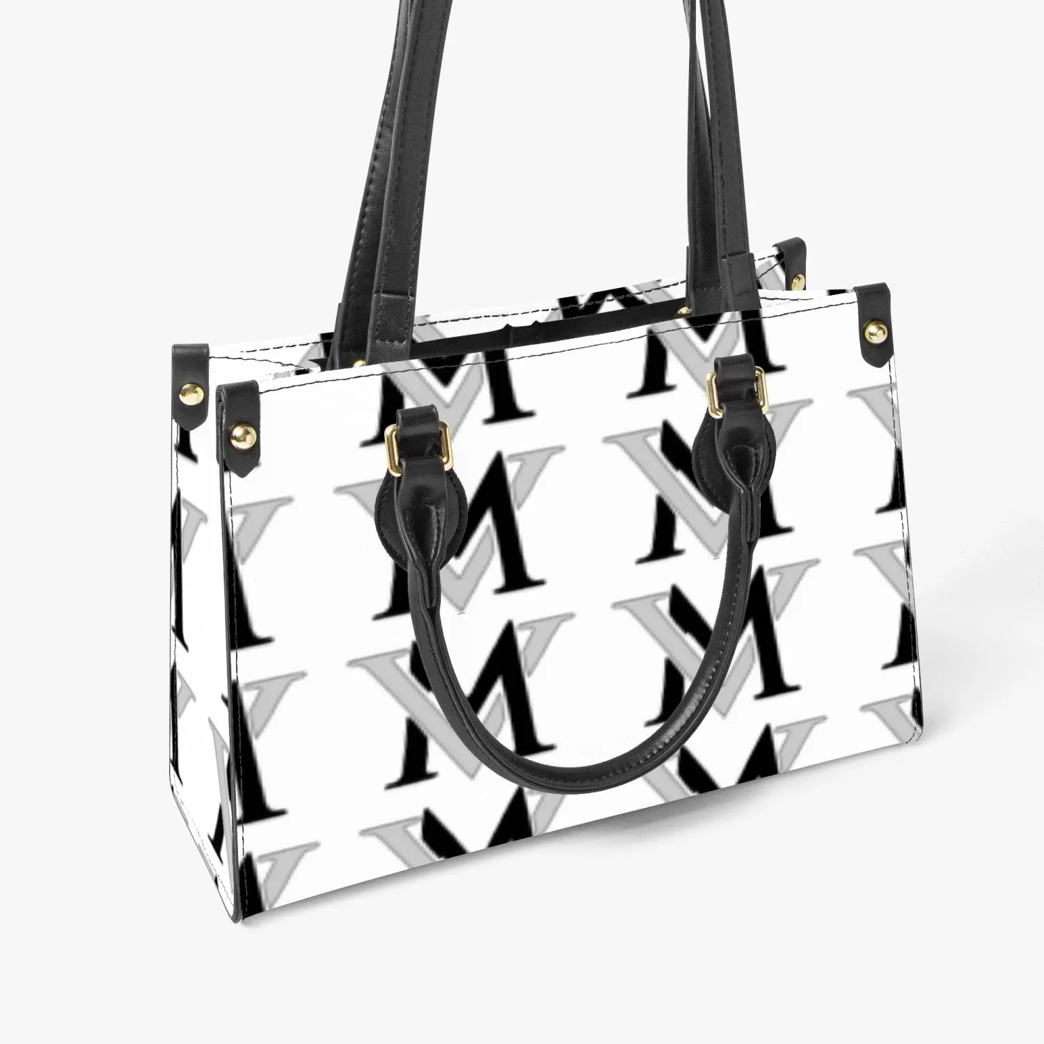 MyVybz White Tote Bag - Long Strap and Inner Bag