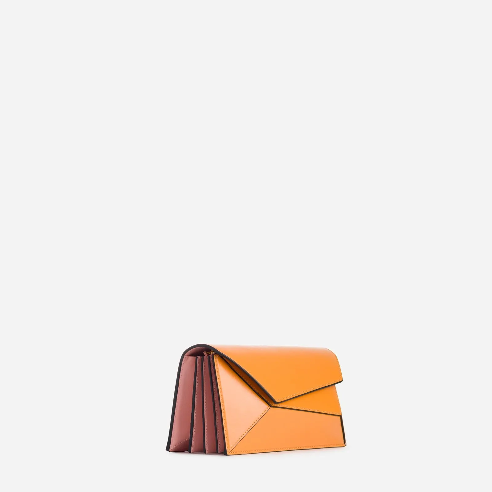 Naomi Long Purse - Apricot