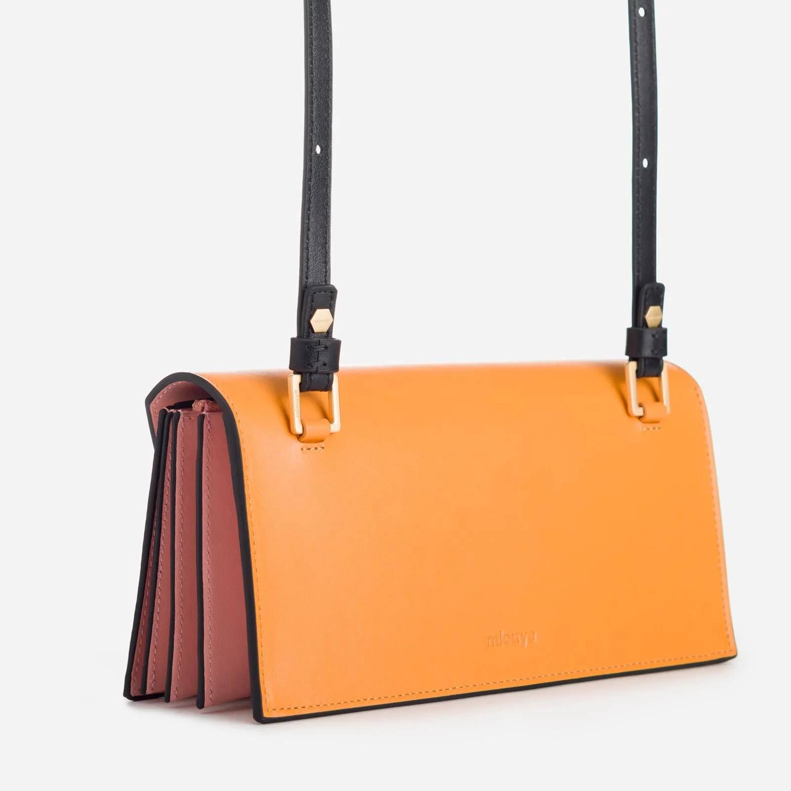 Naomi Long Purse - Apricot