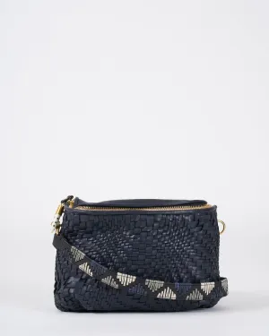 navy weave mini windbourne - navy