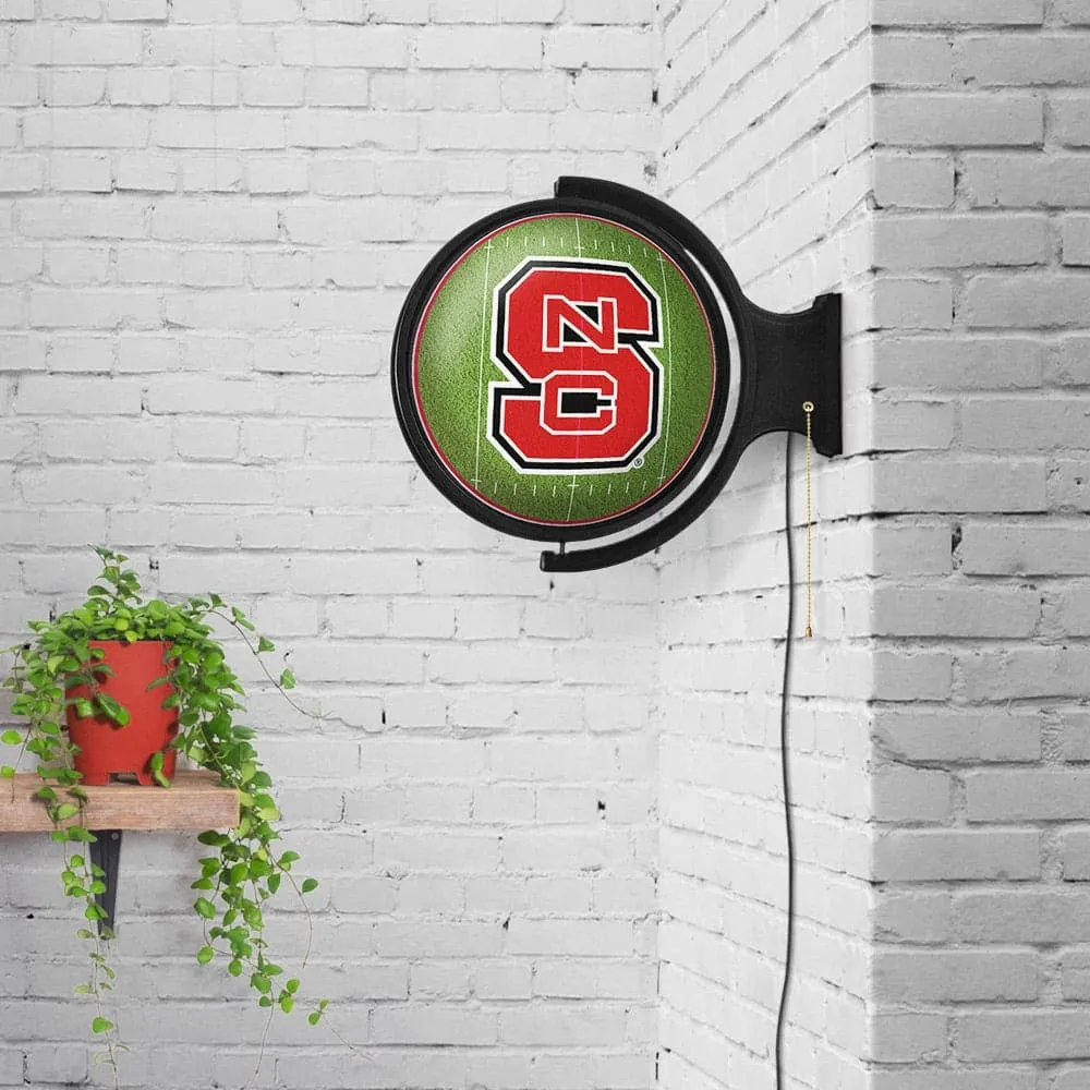 NC State Wolfpack: On the 50 - Rotating Lighted Wall Sign