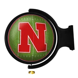 Nebraska Cornhuskers: On the 50 - Rotating Lighted Wall Sign