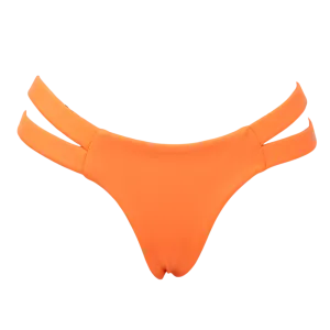 Neon Orange Camille Bikini Bottom