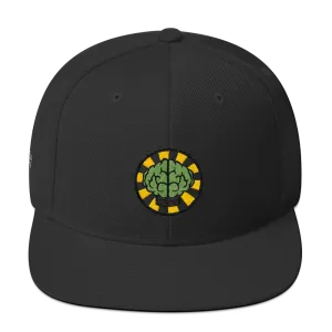 NERD Brain logo embroidery Snapback Cap. Pharrell Williams, Chad Hugo & Shay Haley.
