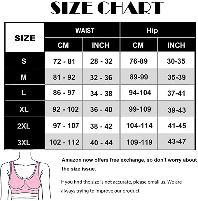 New HOPLYNN Neoprene Sweat Waist Trainer Corset Trimmer Belt for Women Weight Loss, Waist Cincher Shaper Slimmer, Sz M! Retails $50 