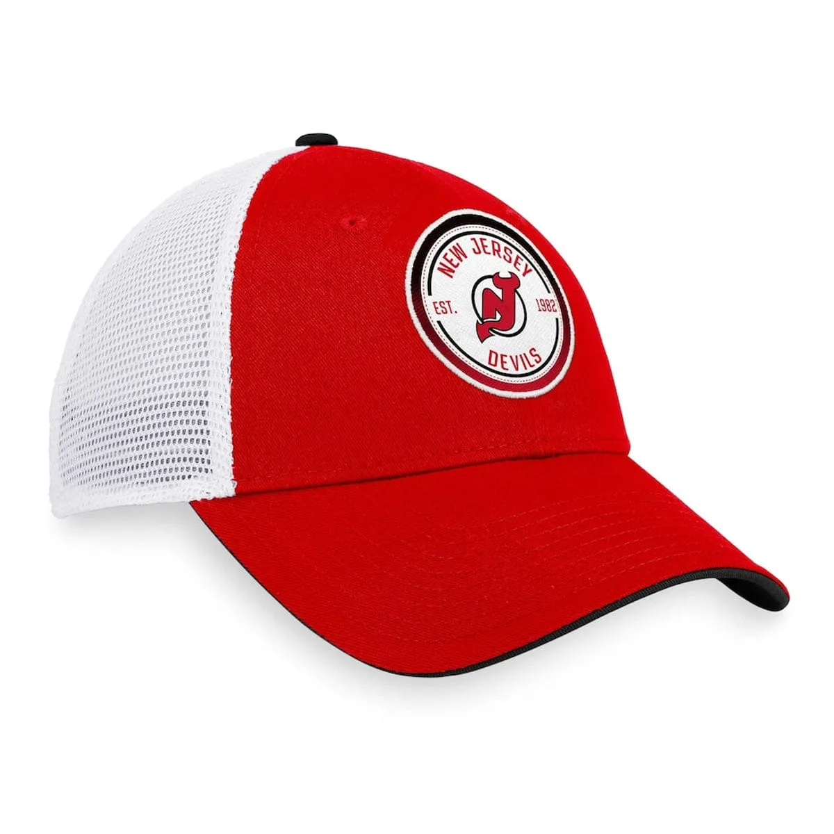 New Jersey Devils Fanatics Iconic Gradient Structured Trucker Hat