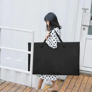 New large Selectum Black Nylon Portfolio 24x32x1.5! Great for Carrying large Artwork, projects etc!