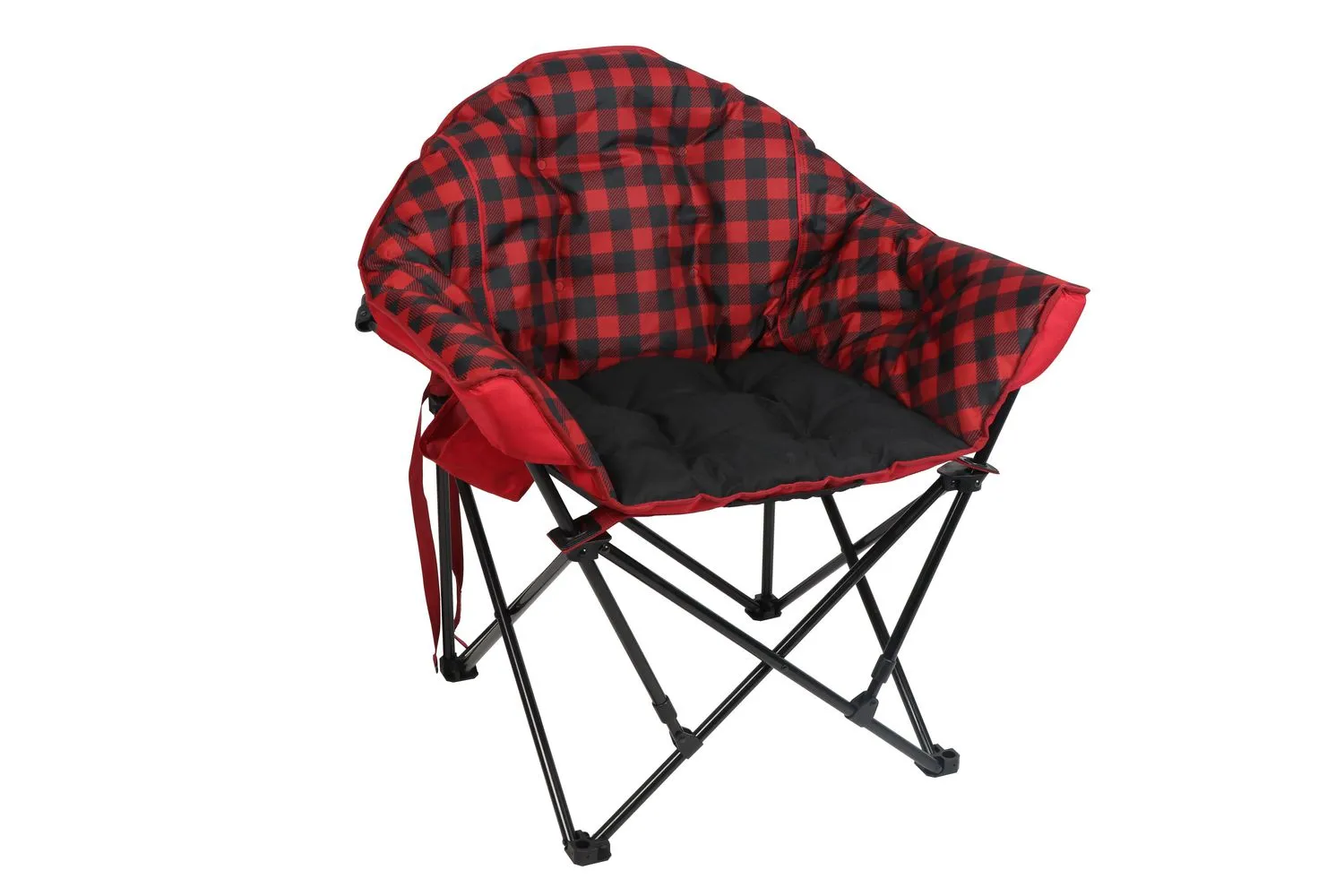 New OZARK TRAIL PADDED CLUB CHAIR In Red Plaid!