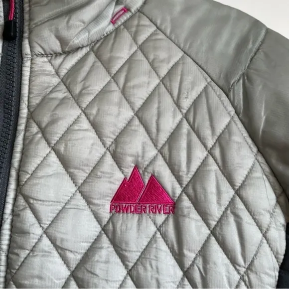NEW Powder River Outfitters Gray Full Zip Jacket Size Large