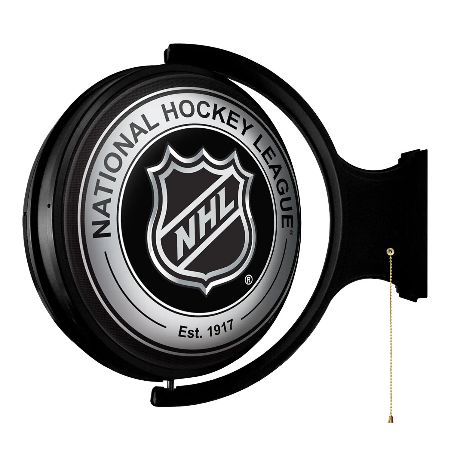 NHL: Original Round Rotating Lighted Wall Sign