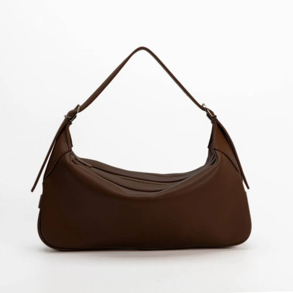 Nicolette Espresso Recycled Vegan Shoulder