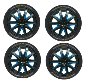 Nissan X Trail Black Blue Wheel Trims Covers (2001-2013)