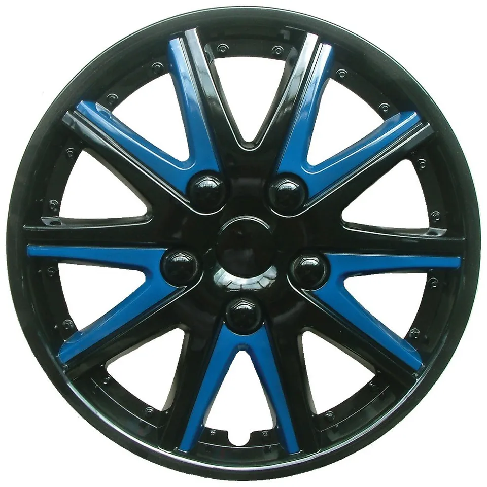 Nissan X Trail Black Blue Wheel Trims Covers (2001-2013)