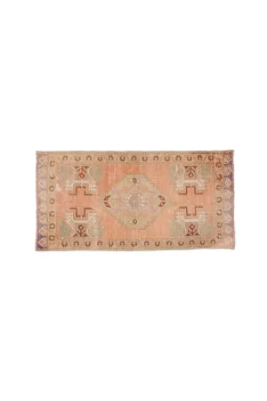 No. 1409 Mini Turkish Vintage Rug - 1'7'' x 3'2''