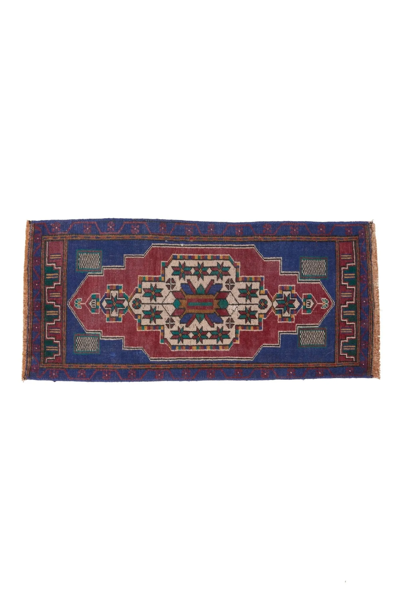 No. 1511 Mini Turkish Vintage Rug - 1'6.5" x 3'4"