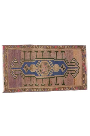 No. 1512 Mini Turkish Vintage Rug - 1'8" x 2'11.5"